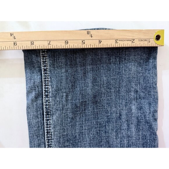 Rock & Roll Denim Jeans Womens 32x33 Straight Bootcut Western Cowgirl Rodeo - Picture 10 of 11